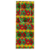 Weihnachten im Weihnachtsfest im Neuen Jahr Geschenktüte Für Weinflaschen (Vorderseite)