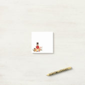 Weihnachten im Weihnachtskalender Post-it Klebezettel (Auf Schreibtisch)