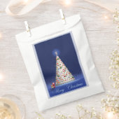 Weihnachten im Weißen Baum Geschenktütchen (Ausgeschnitten)