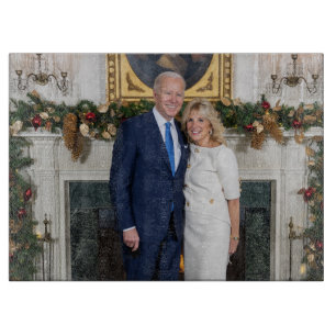 Weihnachten im Weißen Haus Präsident Joe Biden Fot Schneidebrett
