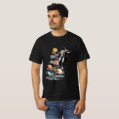 Weihnachten im Weltraumsolarsystem Astronaut Invit T-Shirt (Vorne ganz)