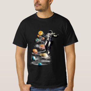 Weihnachten im Weltraumsolarsystem Astronaut Invit T-Shirt
