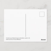 Weihnachten im Westminster Cathedral, London Großb Postkarte (Rückseite)