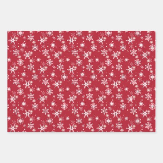 Weihnachten im Winter. Geschenkpapier Set (Vorderseite 3)