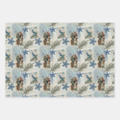 Weihnachten im Winter Geschenkpapier Set (Vorderseite 2)