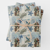 Weihnachten im Winter Geschenkpapier Set (Beispiel)