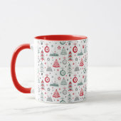 Weihnachten im Winter. Tasse (Links)