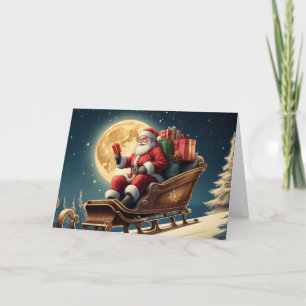 Weihnachten im Winter Weihnachten auf dem Schlitte