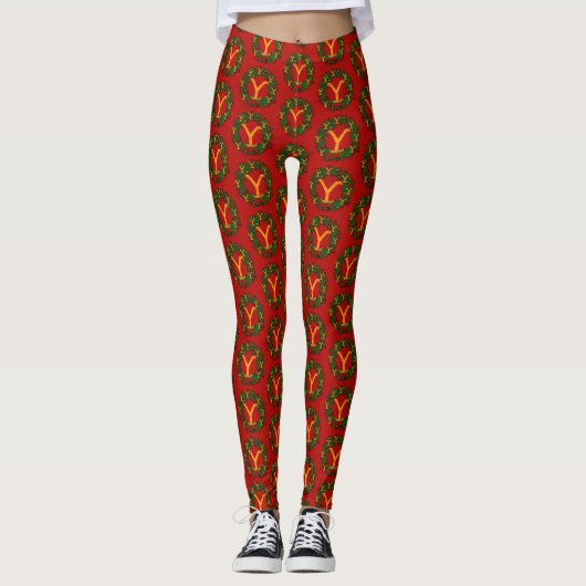 Weihnachten im Yellowstone 2 - Leggings (Vorderseite)
