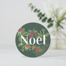 Weihnachten immergrüne Blätter und Beeren Urlaub
