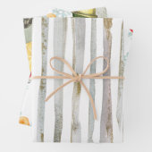 Weihnachten in Aquarellen. Geschenkpapier Set (Beispiel)