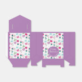 Weihnachten in Aquarellfarbe Handgemalte Muster Geschenkschachtel (Ungefaltet)