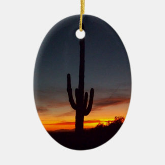 Weihnachten in Arizona Keramikornament