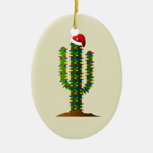 Weihnachten in Arizona Keramikornament