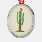 Weihnachten in Arizona Ornament Aus Metall (Links)