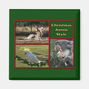 Weihnachten in Australien Magnet