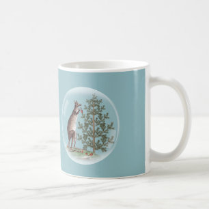 Weihnachten in Australien mit Schnee und einem Kän Kaffeetasse
