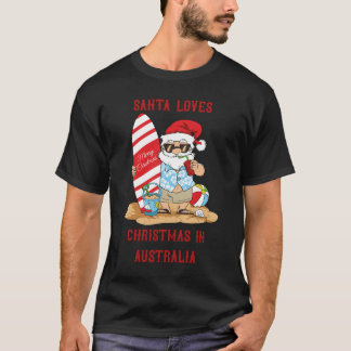 Weihnachten in Australien - T - Shirt in den Liebe