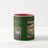 Weihnachten in Australien Tasse (Zentrum)