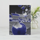 Weihnachten in Blau (Stehend Vorderseite)