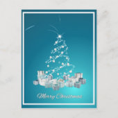 Weihnachten in Blue Postcard (Vorderseite)