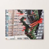 Weihnachten in Carnegie Hall Midtown Manhattan NYC Puzzle (Horizontal)