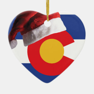 Weihnachten in Colorado Keramik Ornament