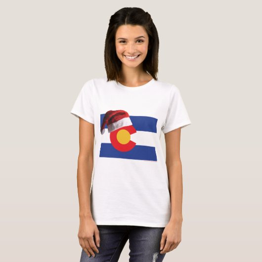 Weihnachten in Colorado T-Shirt (Vorne ganz)