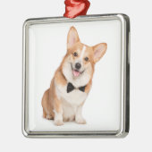 Weihnachten in Corgi Ornament Aus Metall (Links)