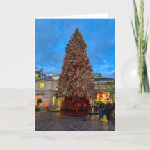 Weihnachten in Covent Garden, London, Großbritanni