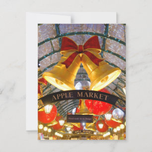 Weihnachten in Covent Garden, London, Großbritanni Postkarte