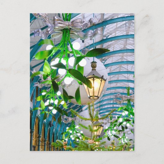 Weihnachten in Covent Garden, London UK Postcard Postkarte (Vorderseite)