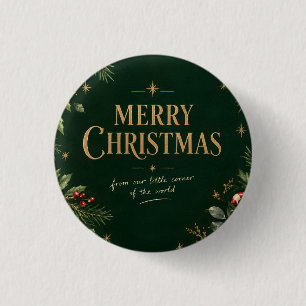 Weihnachten in den 90er Jahren, Retro-Familienfeie Button