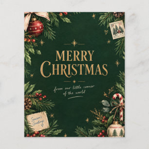 Weihnachten in den 90er Jahren, Retro-Familienfeie Flyer
