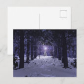 Weihnachten in den Pines Postcard (Vorne/Hinten)