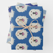 Weihnachten in den Pyrenäen Geschenkpapier Set (Beispiel)