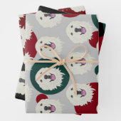 Weihnachten in den Pyrenäen Geschenkpapier Set (Beispiel)