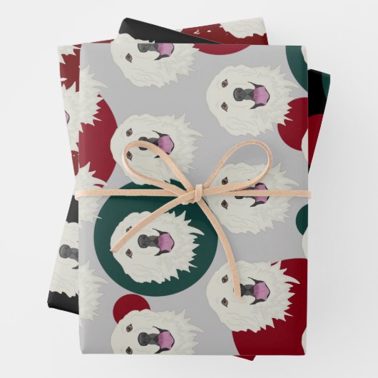 Weihnachten in den Pyrenäen  Geschenkpapier Set (Beispiel)