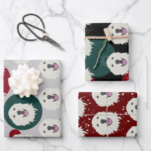 Weihnachten in den Pyrenäen Geschenkpapier Set