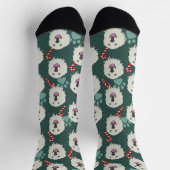 Weihnachten in den Pyrenäen Socken (Oben)