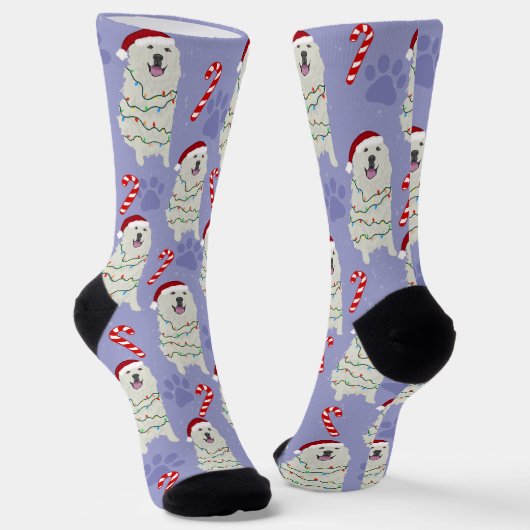 Weihnachten in den Pyrenäen Socken (Gewinkelt)