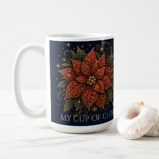 Weihnachten in den Sternen | Weihnachtsstern Kaffeetasse