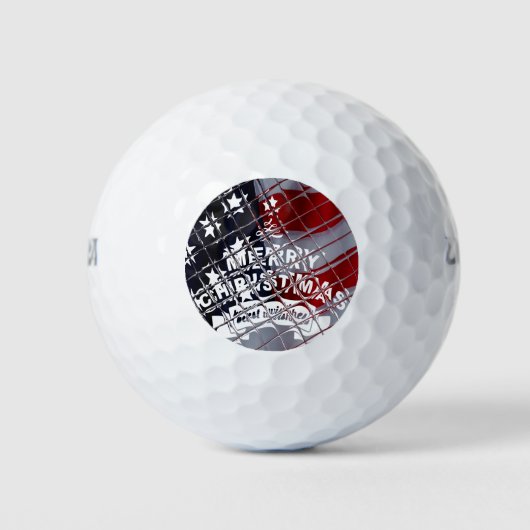 Weihnachten in den USA: Eine Feier der Freiheit Golfball (Vorderseite)