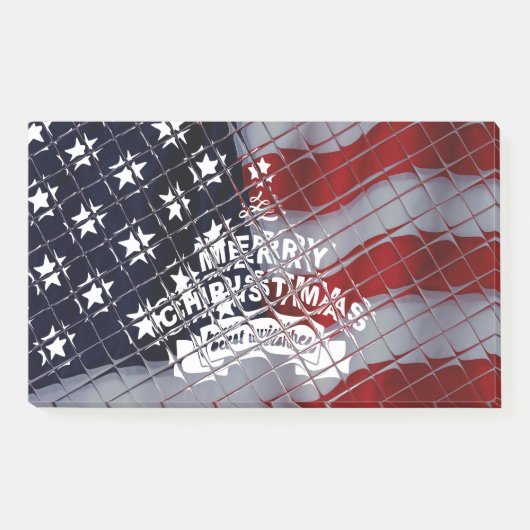 Weihnachten in den USA: Eine Feier der Freiheit Post-it Klebezettel (Vorderseite)