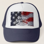 Weihnachten in den USA: Eine Feier der Freiheit Truckerkappe (Vorderseite)