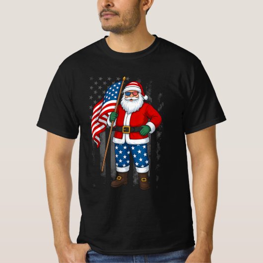Weihnachten in den USA im Juli T-Shirt (Vorderseite)