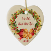 Weihnachten in der Brother Antiquitätenwelt Keramik Ornament (Rechts)