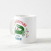 Weihnachten in der Bucht 11 oz Tasse (Vorderseite Links)
