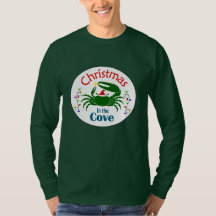 Weihnachten in der Bucht Langarmshirt (Farbe wähle