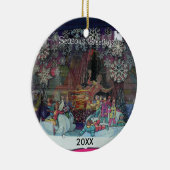 Weihnachten in der City Store Window Ornament (Rechts)